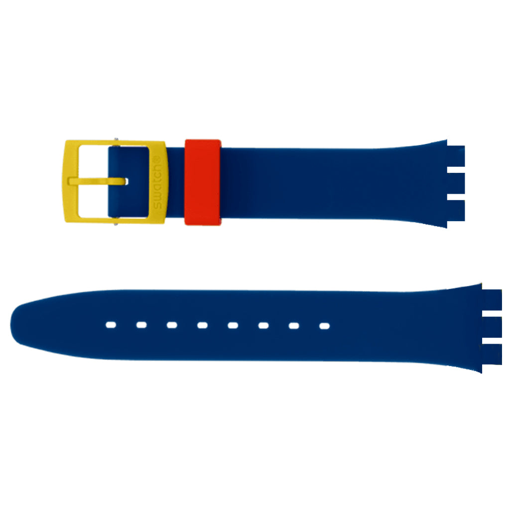 Swatch Gent Ersatzband TIMING IS EVERYTHING ASO28J400