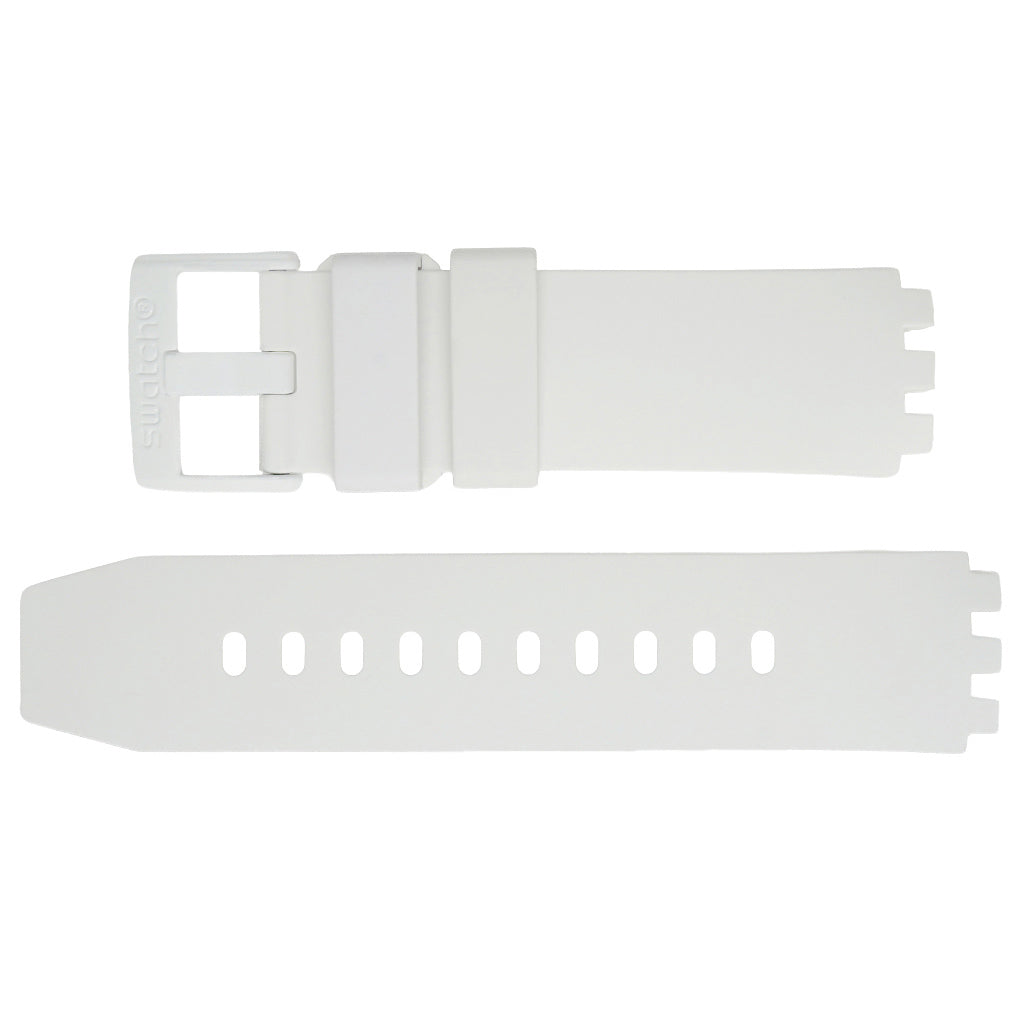 Original Ersatzband der Swatch Big Bold C-WHITE ASB03W100