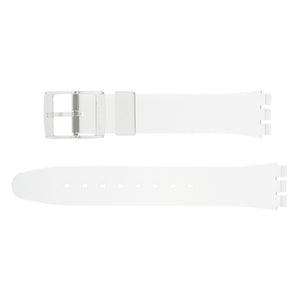 Swatch Ersatzband Clearly Gent ASO28K100 Ersatzarmband aus Kunststoff