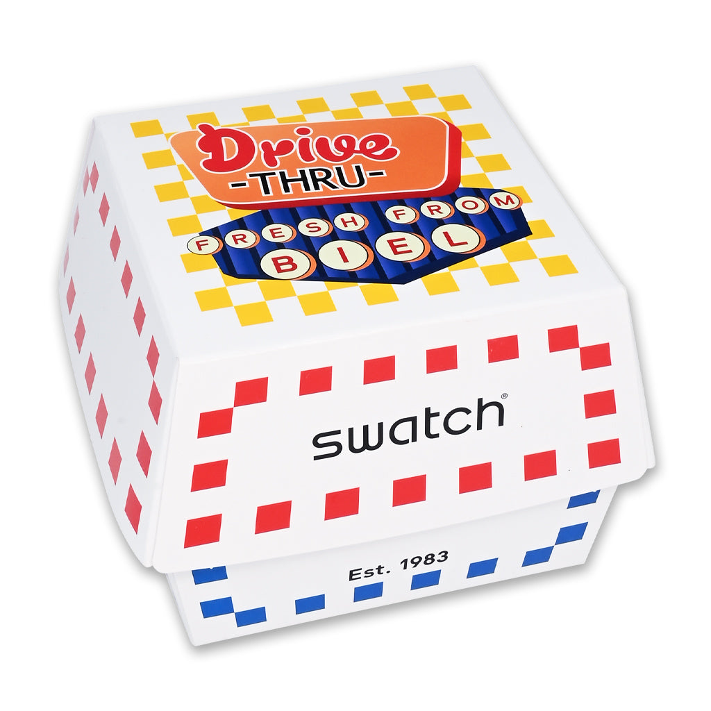 Swatch Drive-In / Drive Thru Special Verpackungsbox (Sammelbox der Serie)