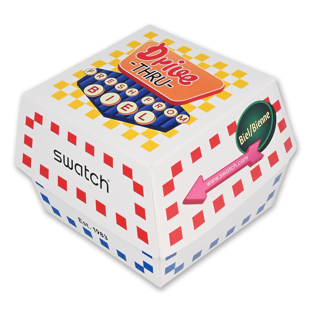 Swatch Drive-In / Drive Thru Special Verpackungsbox (Sammelbox der Serie)