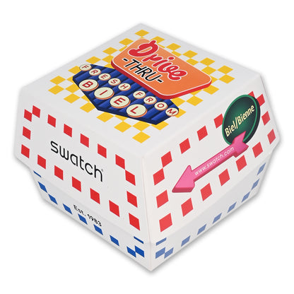 Swatch Drive-In / Drive Thru Special Verpackungsbox (Sammelbox der Serie)