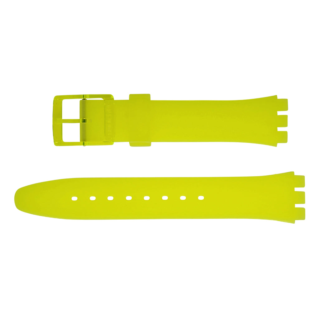 Swatch Ersatzband LUMINOUSLY LEMON ASO28J103 Ersatzarmband aus Silikon