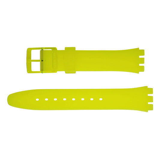Swatch Ersatzband LUMINOUSLY LEMON ASO28J103 Ersatzarmband aus Silikon
