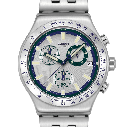 Swatch Irony New Chrono MIDNIGHT IN THE MIRROR YVS539G