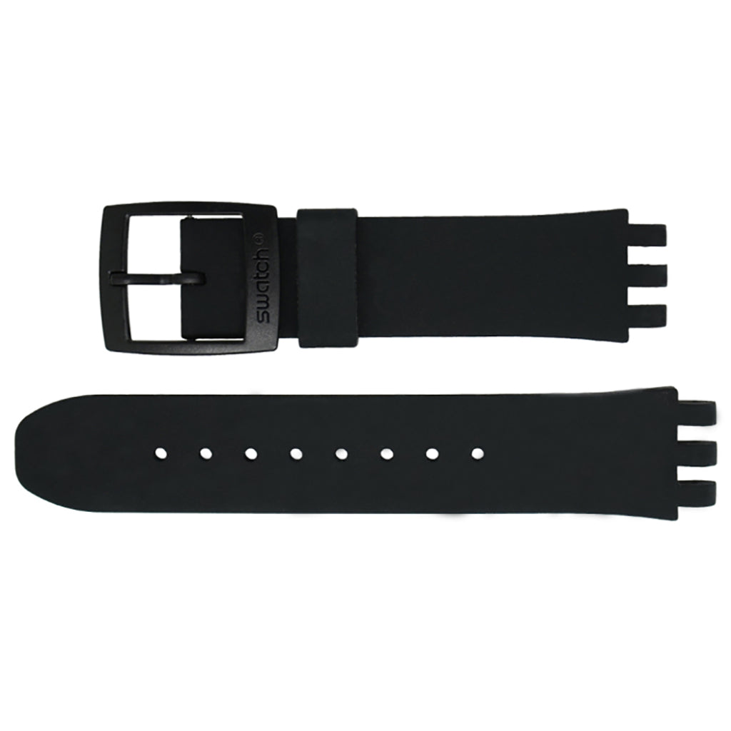Original Swatch New Plastik Chrono Armband NEW CHRONO BLACK ASUIB001
