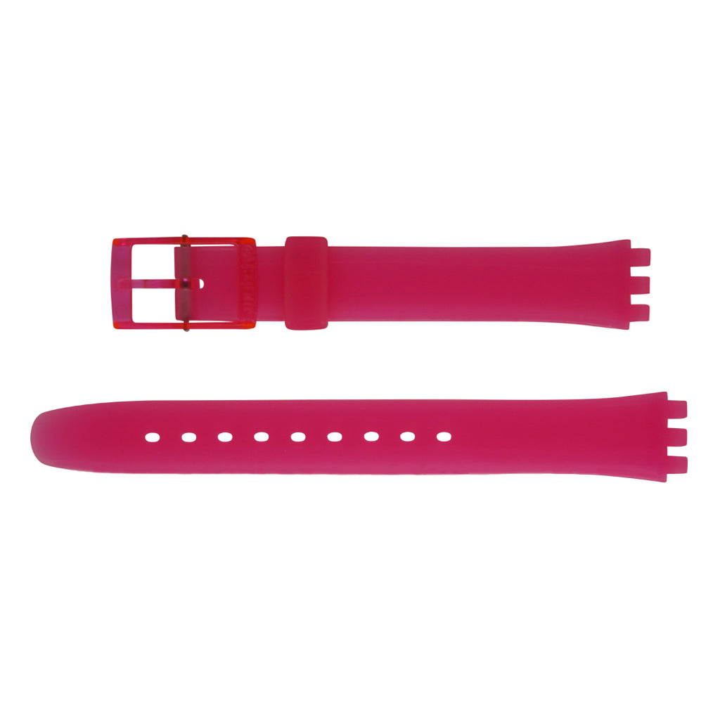 Original Ersatzband Swatch Lady PRISMATICALLY PINK ALP166 Ersatzarmband aus Silikon