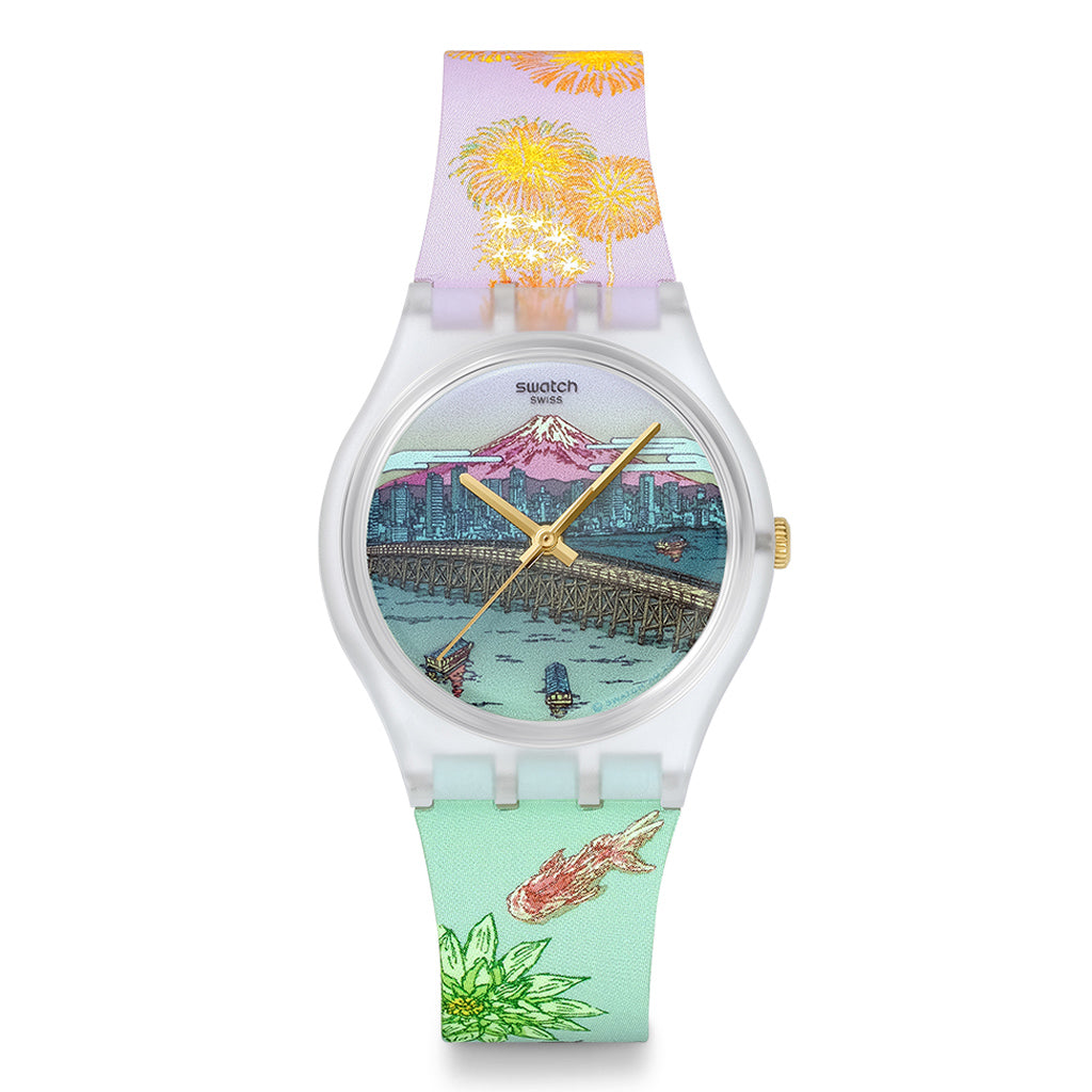 Swatch BRIDGE TO THE PAST - Destination Art Special Japan SO28Z137