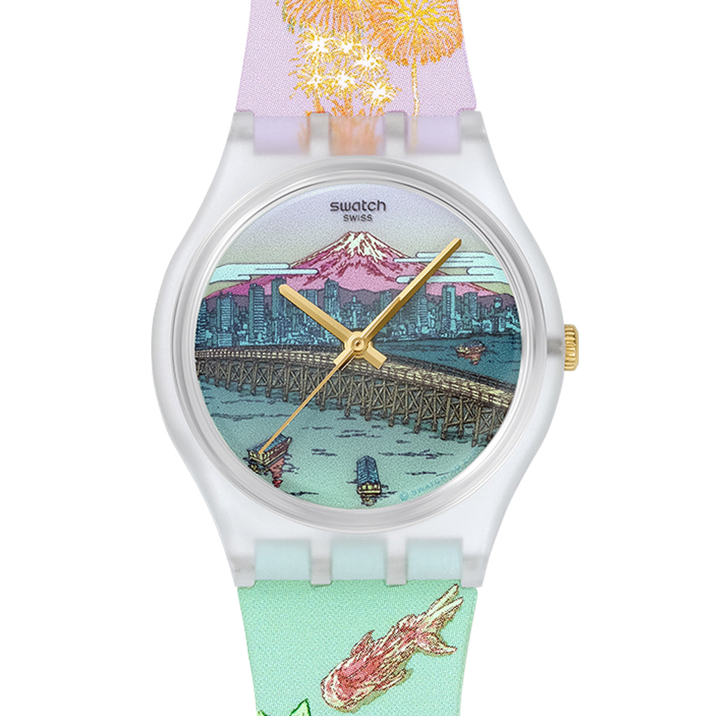 Swatch BRIDGE TO THE PAST - Destination Art Special Japan SO28Z137
