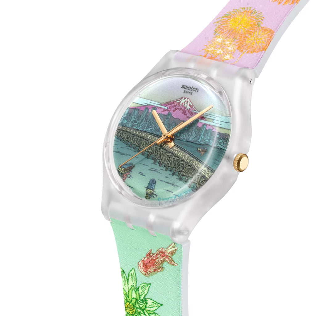Swatch BRIDGE TO THE PAST - Destination Art Special Japan SO28Z137