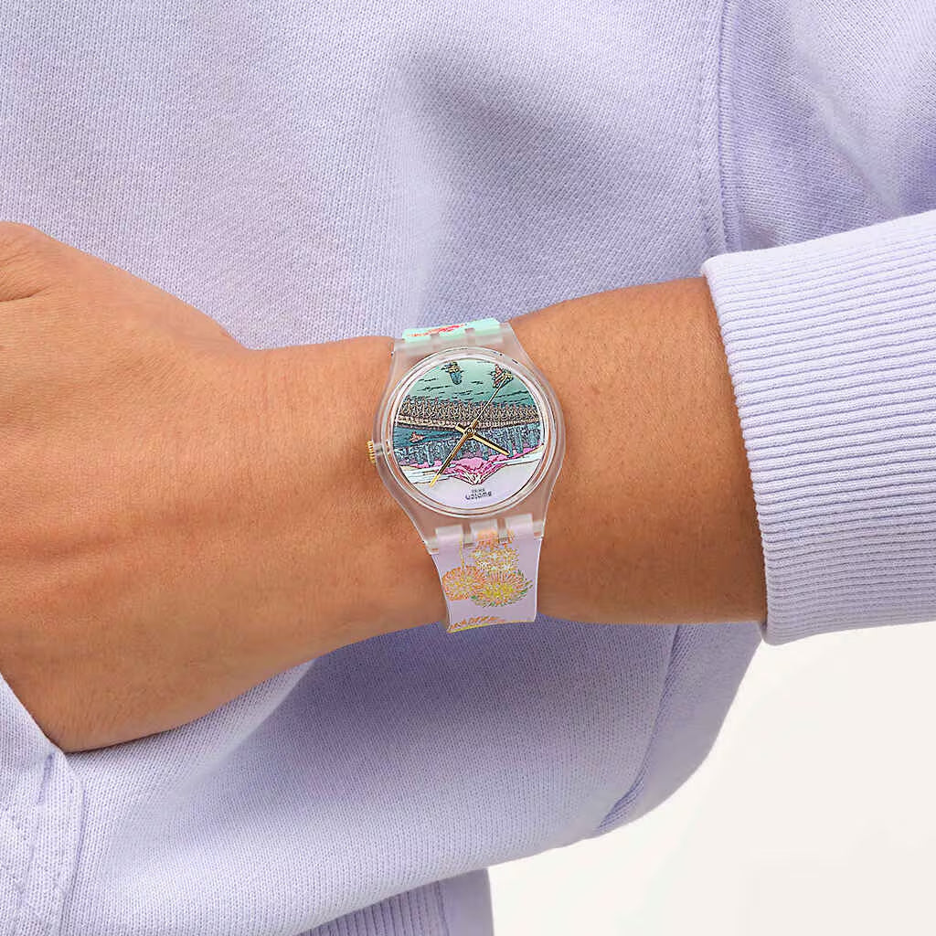 Swatch BRIDGE TO THE PAST - Destination Art Special Japan SO28Z137 – Ansicht 6