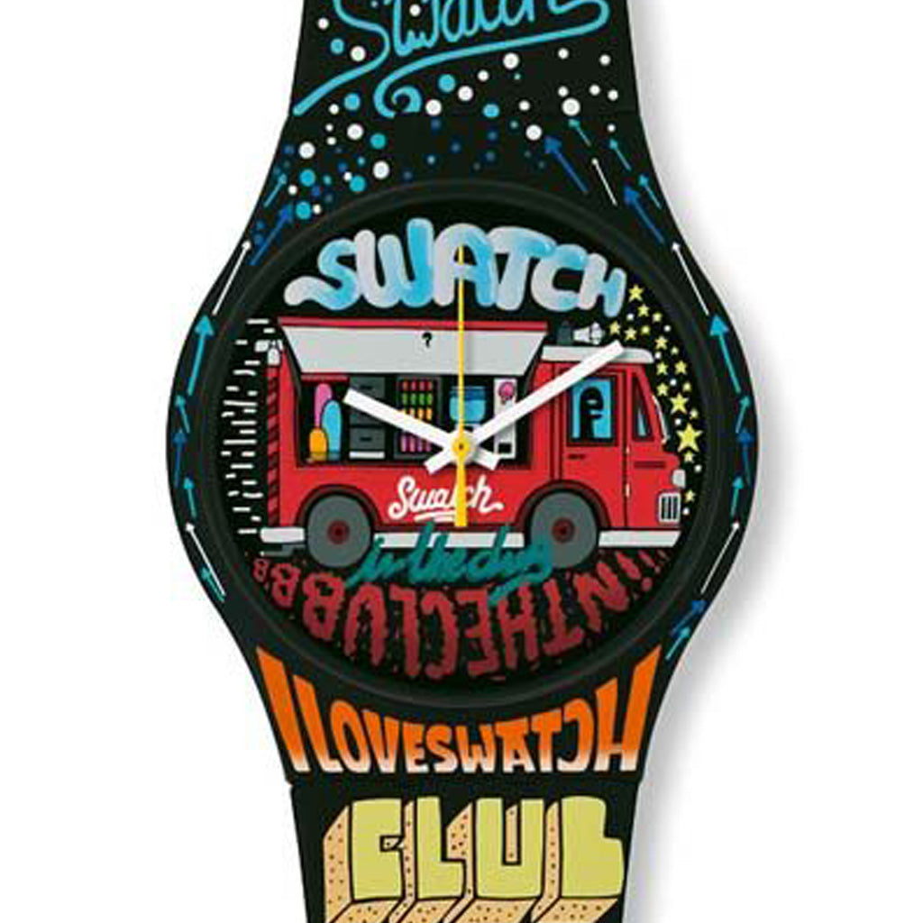 Swatch Jelly in Jelly Club Special Street Club SUJZ111STD