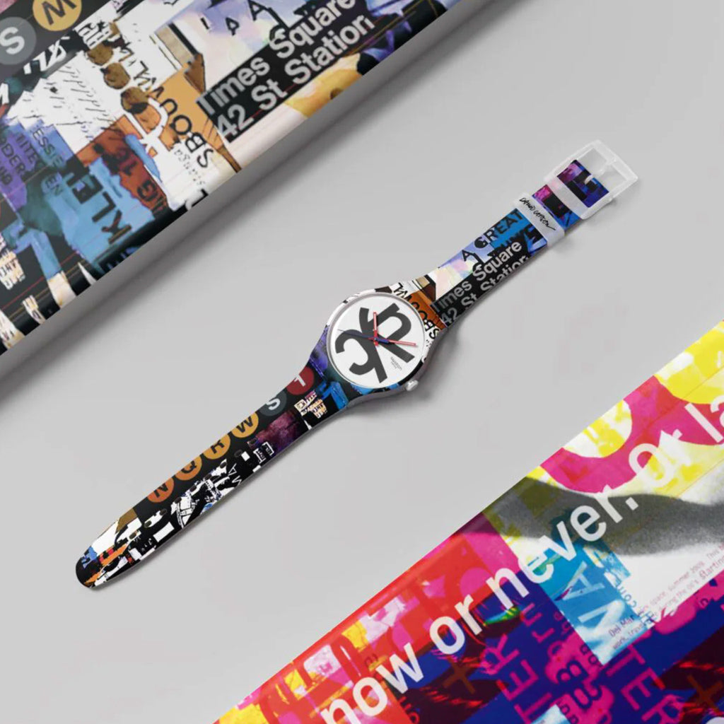 Swatch New Gent CARSON TIME Destination New York 2026 SUOZ370