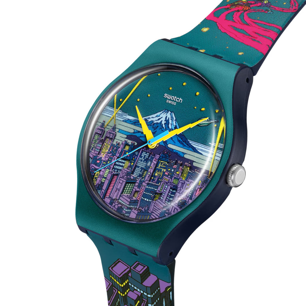 Swatch New Gent Destination Special EXPRESSWAY TO THE FUTURE Tokyo 2026 SUOZ374