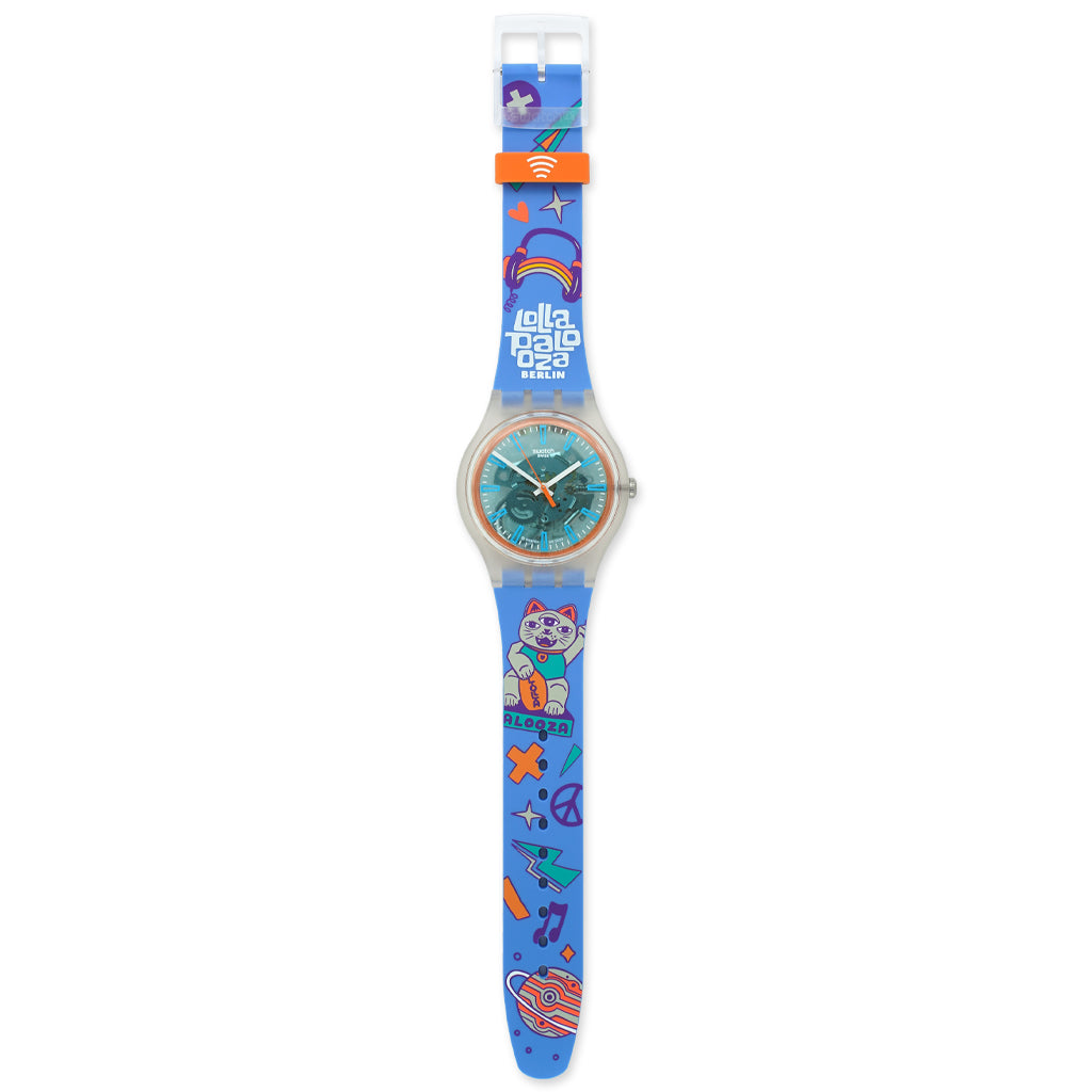 Swatch New Gent SEA PAY! LOLLA PALOOZA BERLIN 2022 Edition SVIK102C-5300 – Ansicht 3