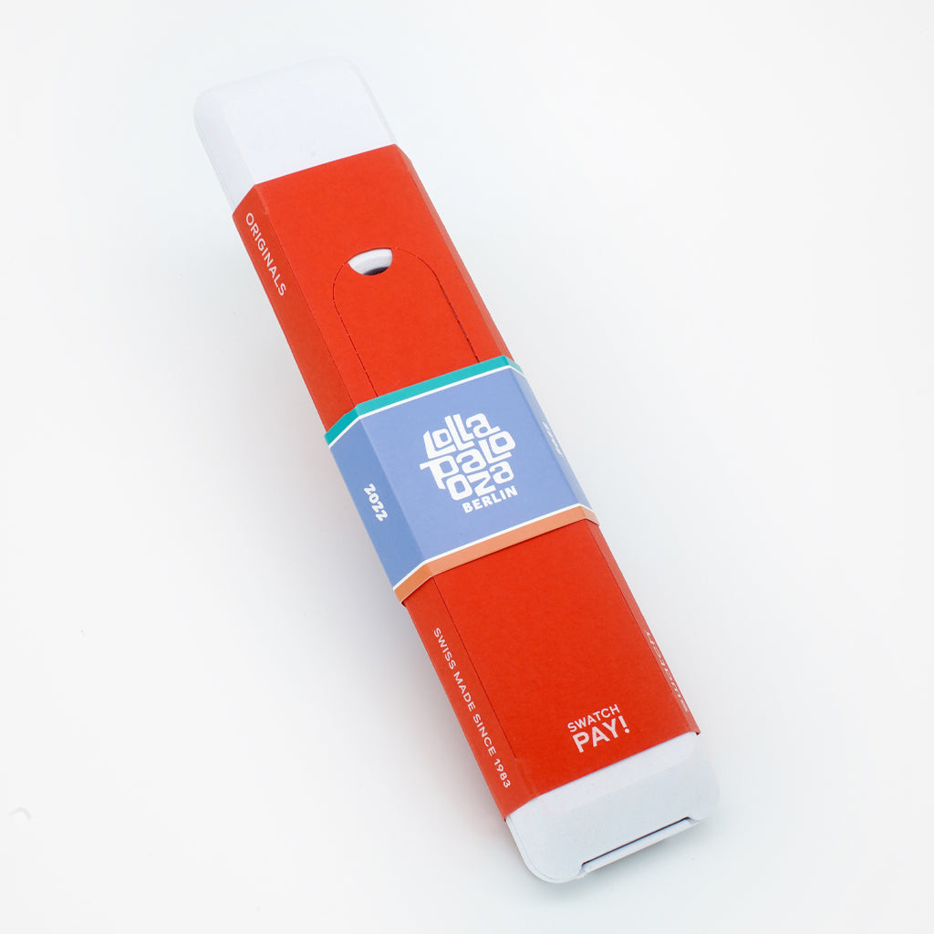 Swatch New Gent SEA PAY! LOLLA PALOOZA BERLIN 2022 Edition SVIK102C-5300 – Ansicht 5
