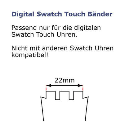 Swatch Ersatzband Sunzero ASUVN100A
