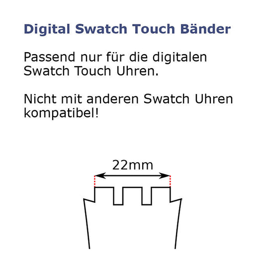 Swatch Ersatzband Sunzero ASUVN100A