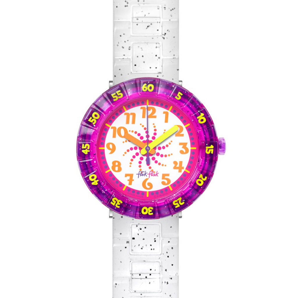 Swatch Flik Flak Swirly Glitter FCSP034
