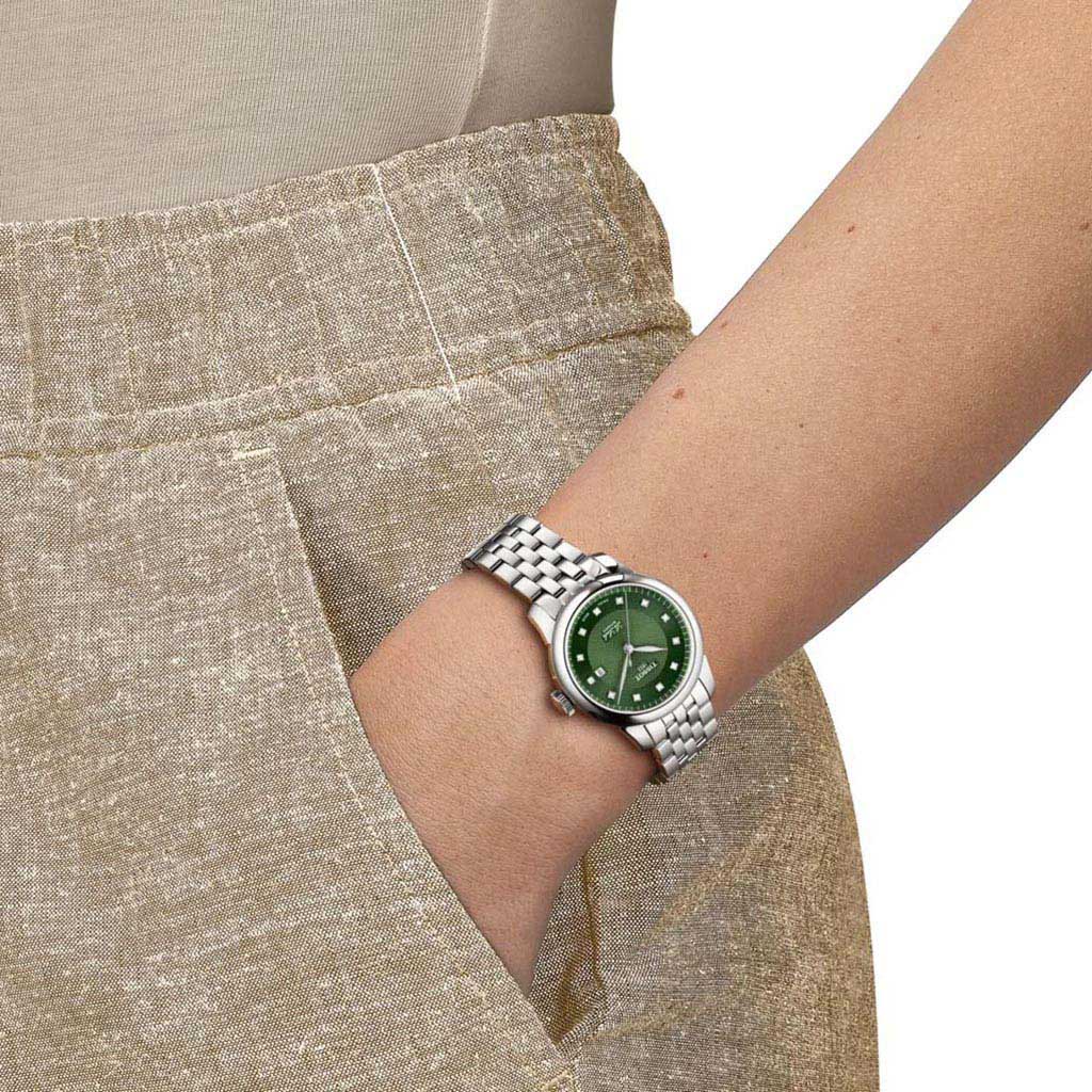 Le Locle 29MM Automatic Lady Green Metal