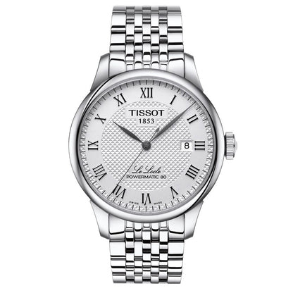 Le Locle 39MM Powermatic 80 Silver Metal