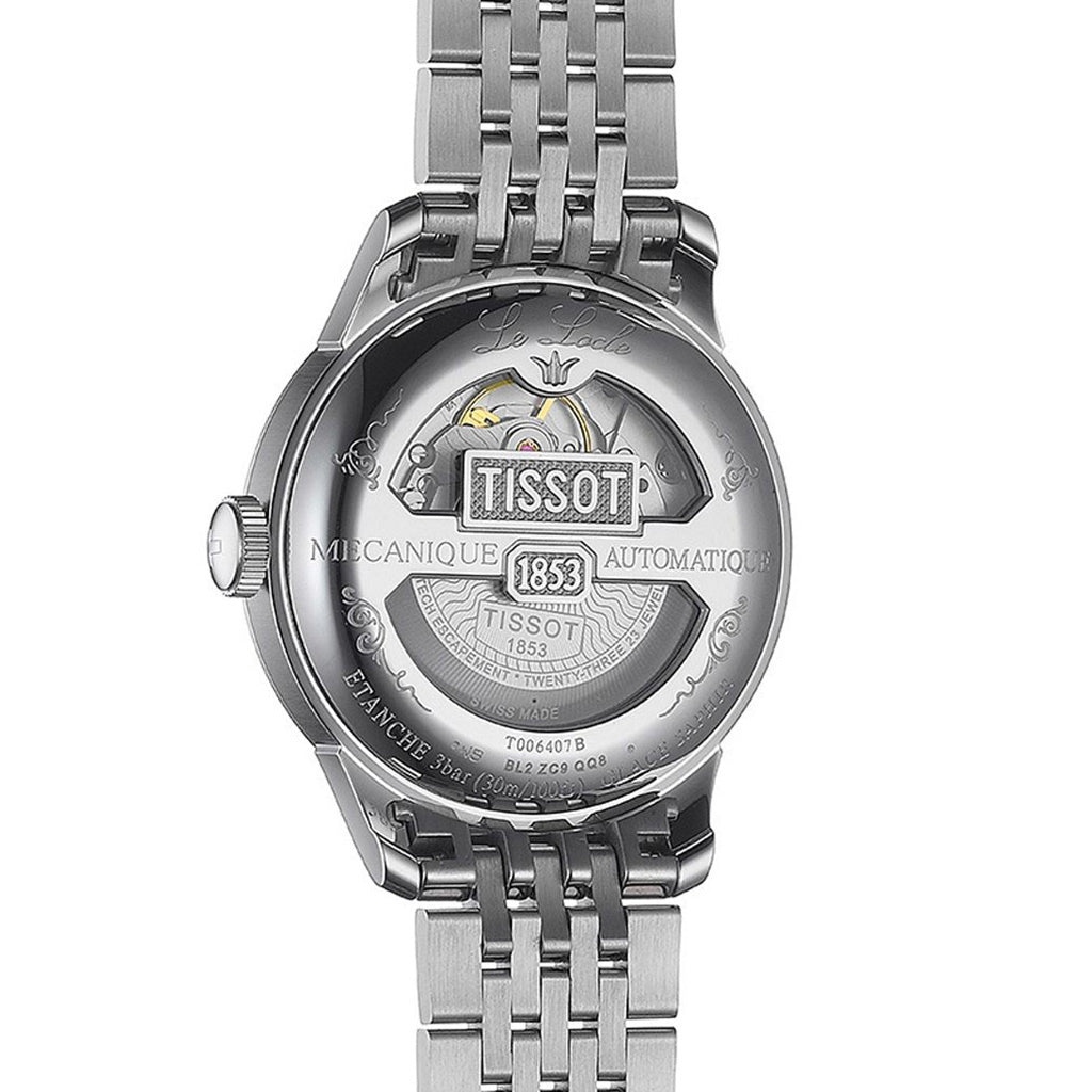 Le Locle 39MM Powermatic 80 Silver Metal