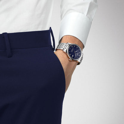 Le Locle 39MM Powermatic 80 Blue Metal