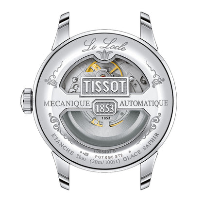 Le Locle 39MM Powermatic 80 Open Heart Leather