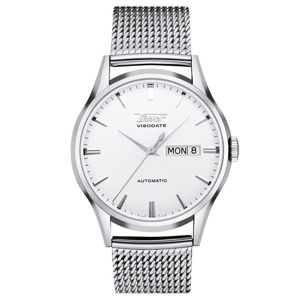 Heritage Visodate Automatic Silver Milanaise