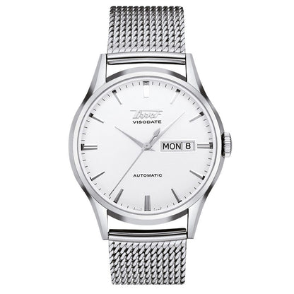 Heritage Visodate Automatic Silver Milanaise