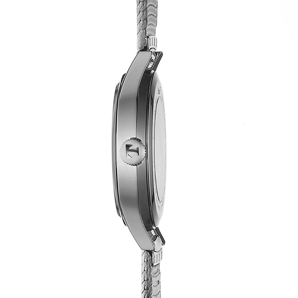 Heritage Visodate Automatic Silver Milanaise