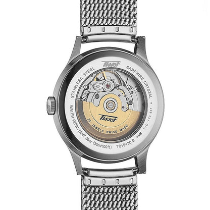 Heritage Visodate Automatic Silver Milanaise