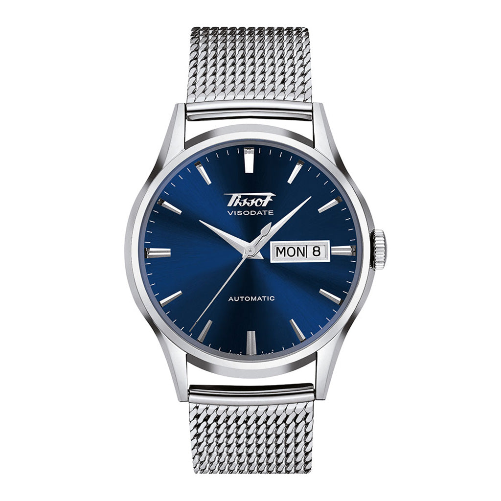 Heritage Visodate Automatic Blue Milanaise (Ausstellungsstück)
