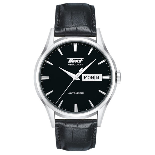 Heritage Visodate Automatic Black Leather