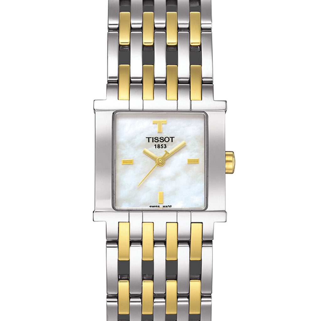 Tissot Six-T Mother or Pearl Metal Bicolor T02.2.181.85