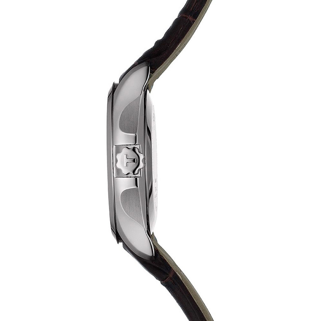 Couturier Gent 39MM Silver Leather Brown (Auslaufmodell)
