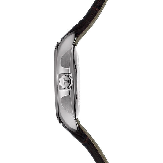 Couturier Gent 39MM Silver Leather Brown (Auslaufmodell)