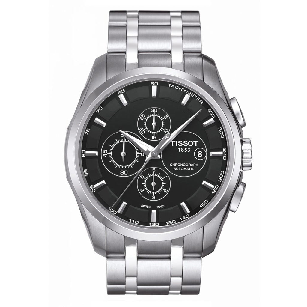Couturier Chrono 43MM Automatic Black Metal (Auslaufmodell)