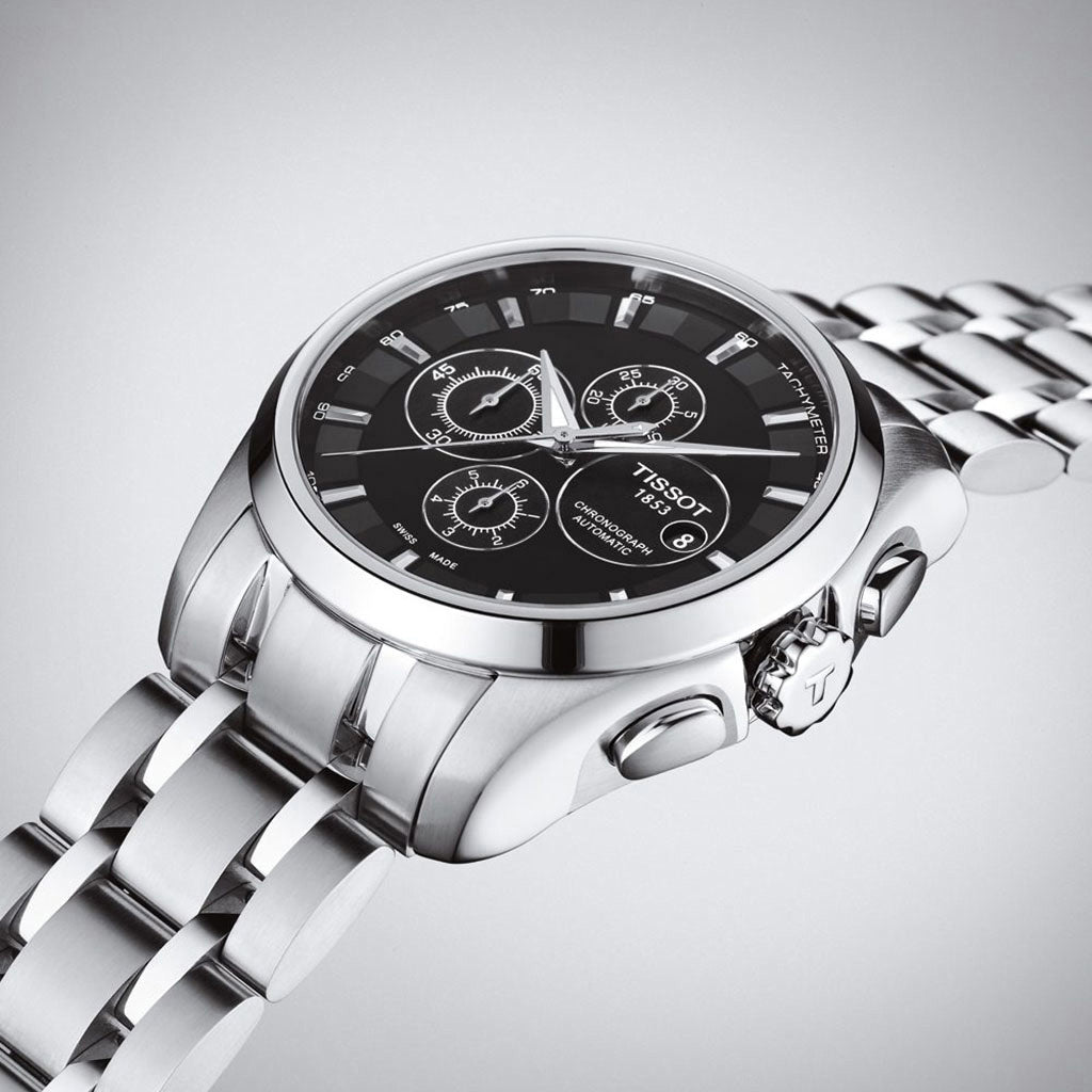 Couturier Chrono 43MM Automatic Black Metal (Auslaufmodell)