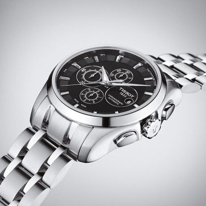 Couturier Chrono 43MM Automatic Black Metal (Auslaufmodell)