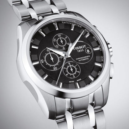 Couturier Chrono 43MM Automatic Black Metal (Auslaufmodell)