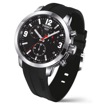 PRC 200 42MM Chrono Black Rubber Black