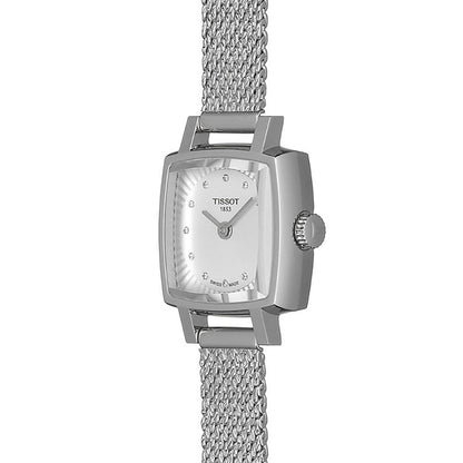 Lovely 20MM Square Silver Milanaise