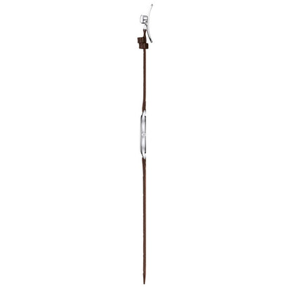 Tradition 5.5 39MM White Leather Brown