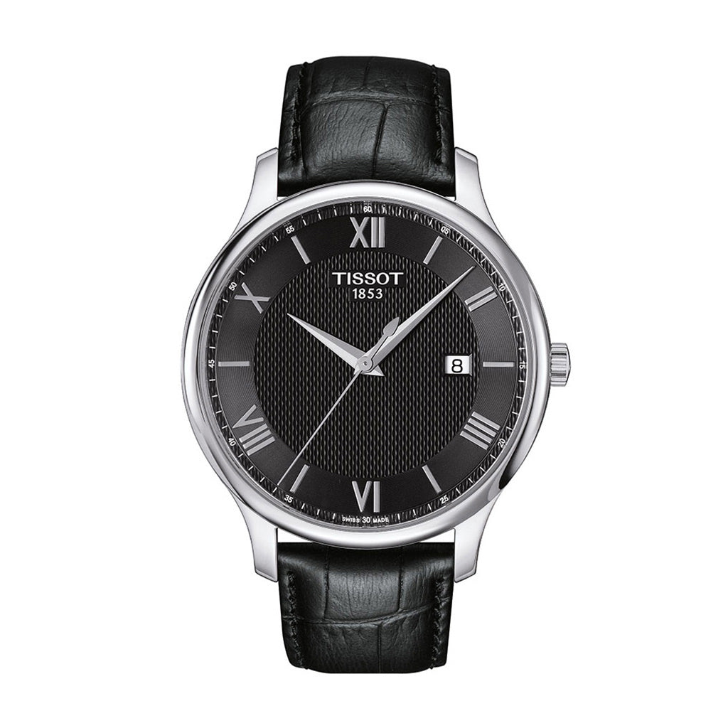 Tradition 42MM Black Leather (Ausstellungsstück)