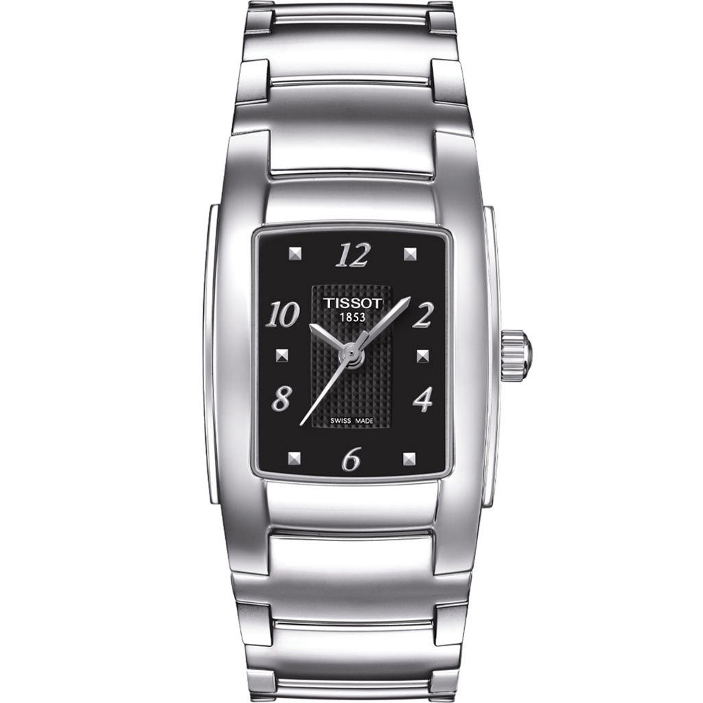 Tissot T-Lady T10 Black Stainless Steel T073.310.11.057.00