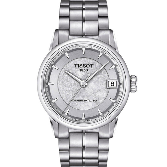 Tissot Luxury Lady 33MM Powermatic 80 Silver Metal - Jungfraubahn Edition