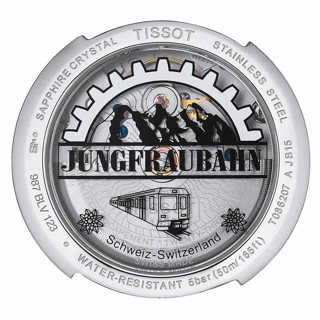 Tissot Luxury Lady 33MM Powermatic 80 Silver Metal - Jungfraubahn Edition