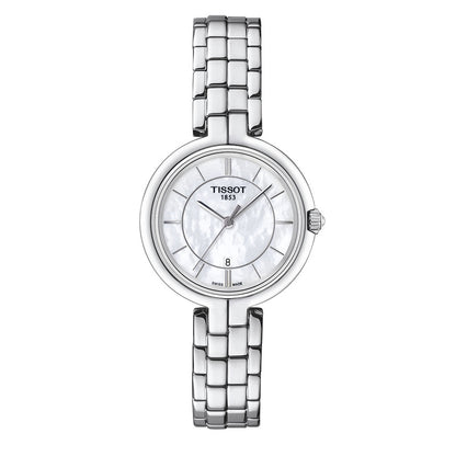 Flamingo 26MM Pearl White Stainless Steel