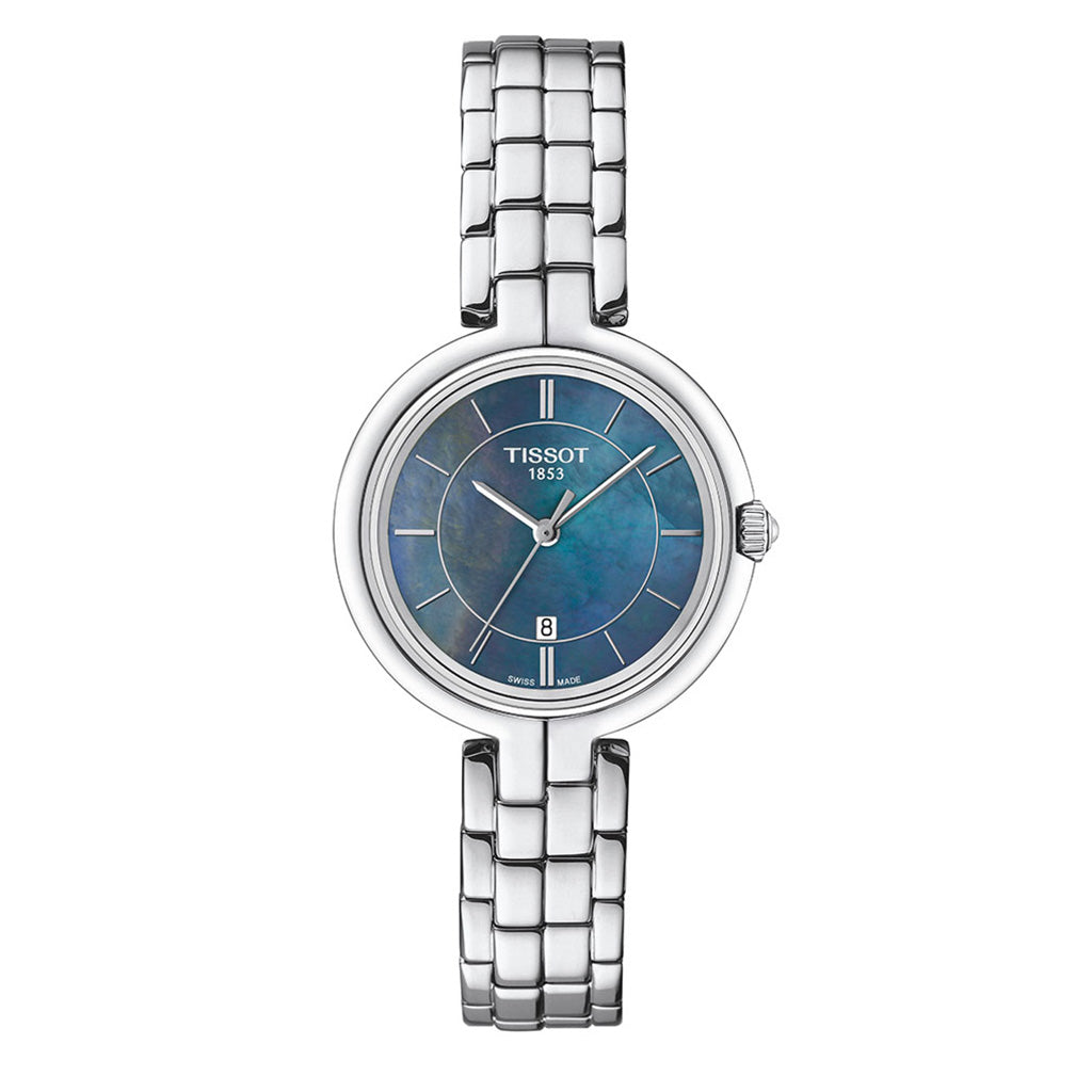 Flamingo 26MM Pearl Blue Stainless Steel